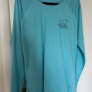 Buddy by the Sea Turquoise Long Sleeve SPF Sun Shirt